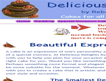 Tablet Screenshot of deliciousdelights.ca